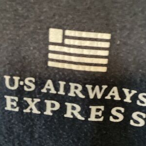 U.S. Airways Express blue hoodie sweatshirt